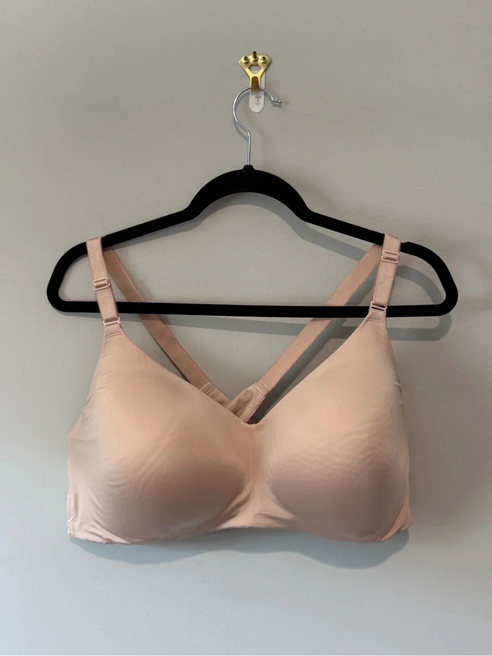 Torrid Curve Women’s Wire-Free Lightly Lined Smooth Bra Tan Size 46C